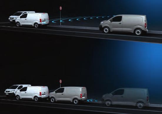 The speed read is suggested to you as the set-point value for your speed limiter or cruise control if activated.
