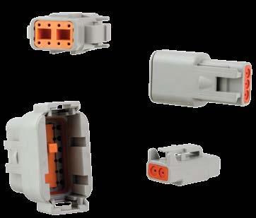 Deutsch - DTM Series 12DTM Series Series Prefix : DTM Series - DTM Connector Style : Receptacle - 04 Part Numbering System DTM 06-12 S A - E007 Plug - 06 Number of Cavities 2 3 4 6 08 12 Keying