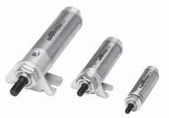 8 available mounting styles. HV Series ylinders 000-000 PSI H Series ylinders 000-000 PSI Miller s value-designed heavy-duty cylinder line for most hydraulic applications. Bore sizes from -/" to 8".