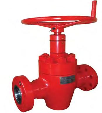 The standard features of FC gate valves include full-bore thru-conduit design and metal to metal seals between body and bonnet, gate and seat, and seat and body.