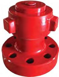 Christmas Tree Caps Wellheads & Christmas Tree Components Christmas Tree Cap (BHTA) Speci cations Bottom Flange Si e (inches) Working Pressure (psi) Bore (inches) Lift Thread /, / / EUE
