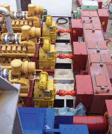 Drilling Rigs Compound Drive Drilling Rigs Model SDR MC SDR MC SDR MC Drilling Depth ( / Drill Pipe), ft 13,000 16,000 23,000 Static Hook Load, lbs 500,000 750,000 1,000,000 Number of Lines Stung to