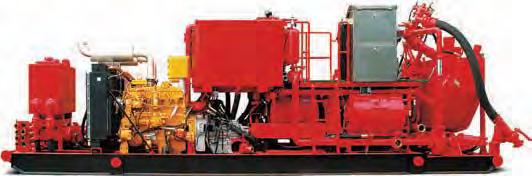 skid-mounted and truck-mounted batch mixing units with automatic mixing system.
