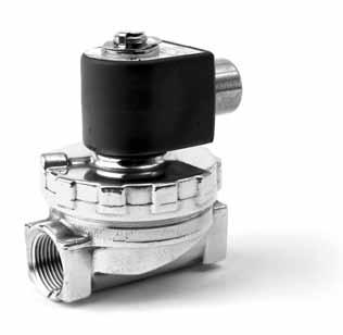 2-Way Hot Water and Steam Direct Acting & Pilot Operated Valves 1/4" - 1 1/2" NPT General Description: 2-Way Hot Water and