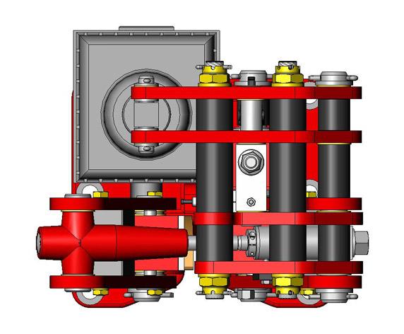 4.10 Exchange thruster 3.14 5.2 5 Fig. 19: 5.10 5.4 Disconnect thruster (5.7). Dismount limit switch if mounted. Release brake spring tension (3.14).