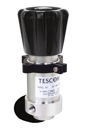 Regulators - Pressure Reducing D26100538X012 Specifications For other materials or modifications, please consult TESCOM. Operating Parameters Pressure rating per criteria of ANSI/ASME B31.