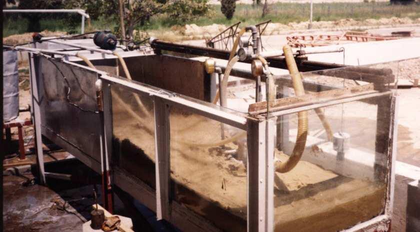 (). Photo of jet pump and fluidizer used in