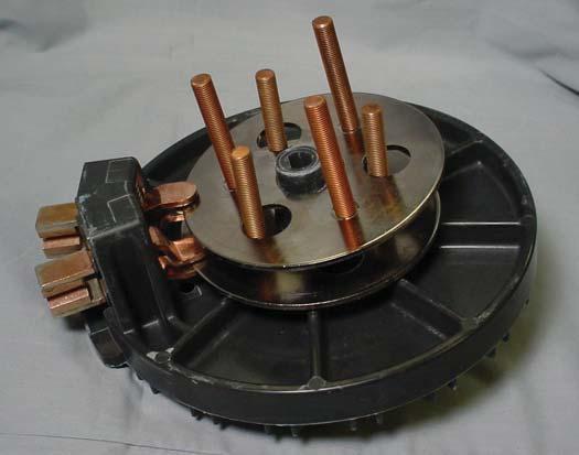 ! S225-50-42 8. Place the second slip ring stud assembly over the first ring assembly studs and the Geneva hub.