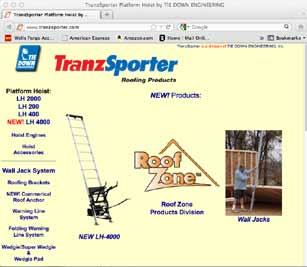 Instructions, Visit the TranzSporter Web Site at www.