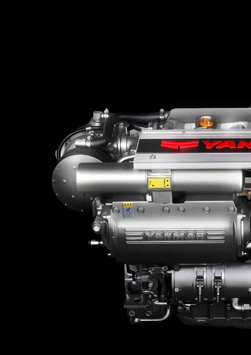 Proven marine technology The new engine takes what was a very accomplished and highly popular power unit to a higher level. Like all YANMAR marine engines, it was designed expressly for marine duty.