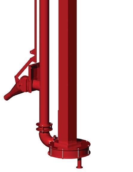 vertical pump The Jamesway 20 electric manure transfer pump is designed