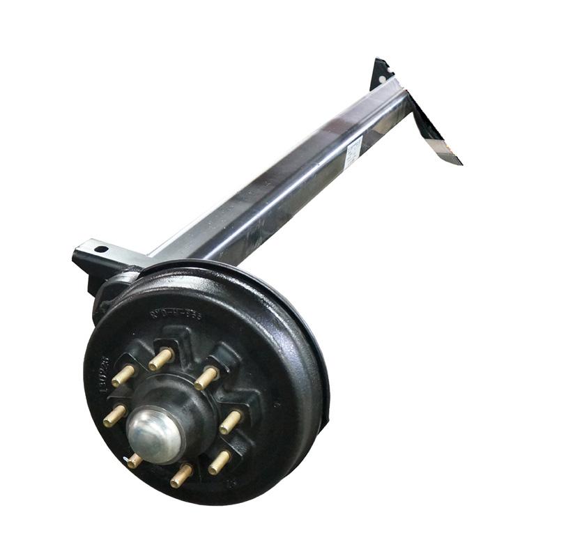 on all 2,000-7,000 pound axles Complete axle assembly and