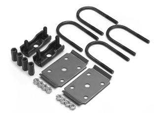 Link DX 018-026-00 4 Shackle Link Assembly DX 059-547-00 1 Instruction Sheet SUSPENSION KITS DX K71-402-00 For 1-3/4 wide, double eye springs - tandem axles (A/P 233). DX Part No. Qty.