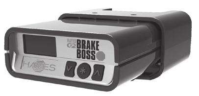 trailers with 2 or 4 electric brakes Deceleration sensor automatically monitors & measures tow vehicle deceleration to provide smooth