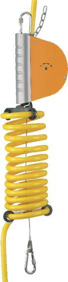 Spring Balancers I Air Hose Balancer Types 7211 and 7212 Types 7211 and 7212 Light-Duty Air Hose Balancers with Spiral Hose Optionally with Ratchet Lock The AIR 7211 type series is fully identical