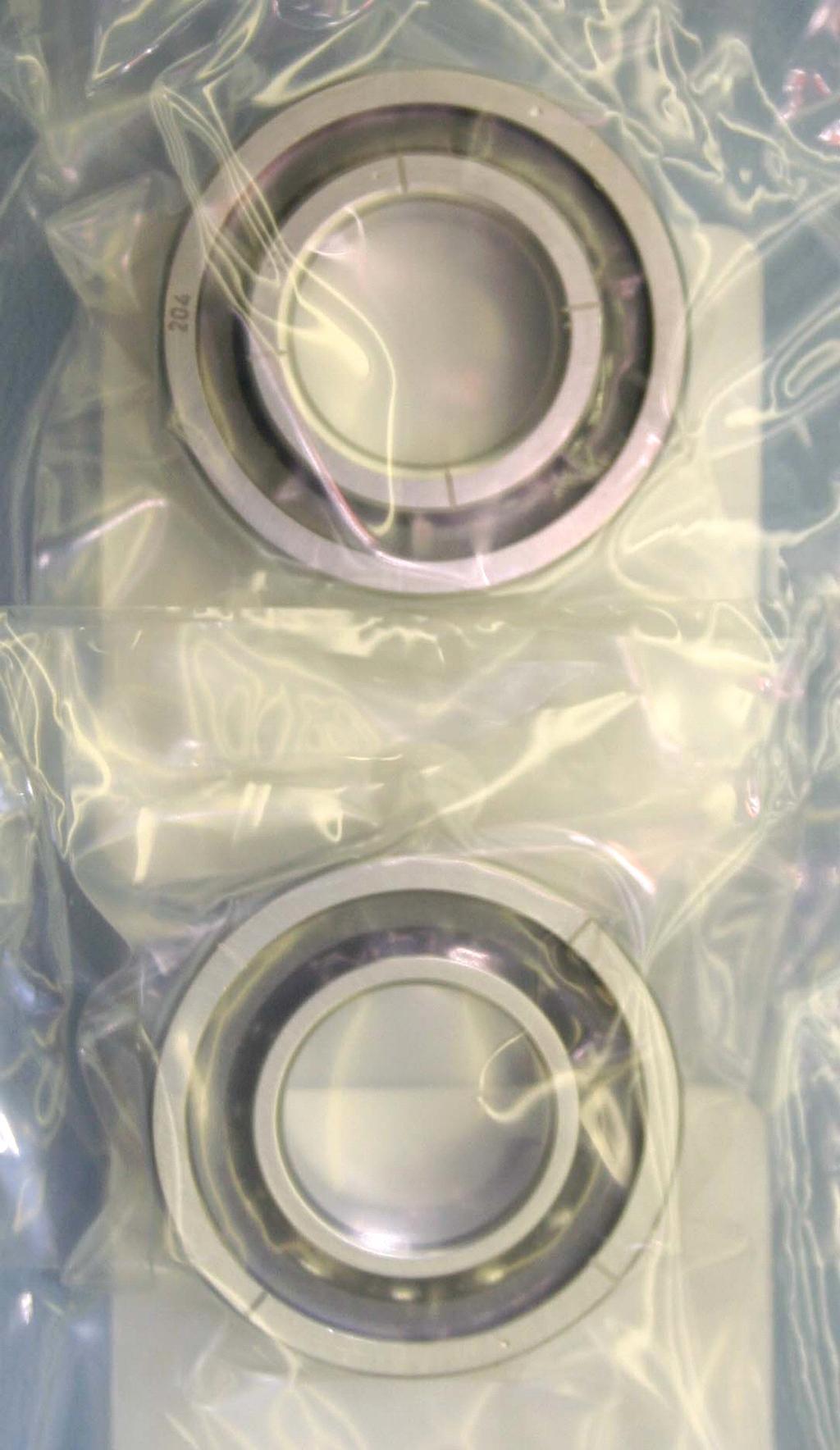 Figure 6: Duplex Bearings 2.6. The Sensors The NIRCam Filter Wheel Assembly uses a set of inductive sensors (Fig.