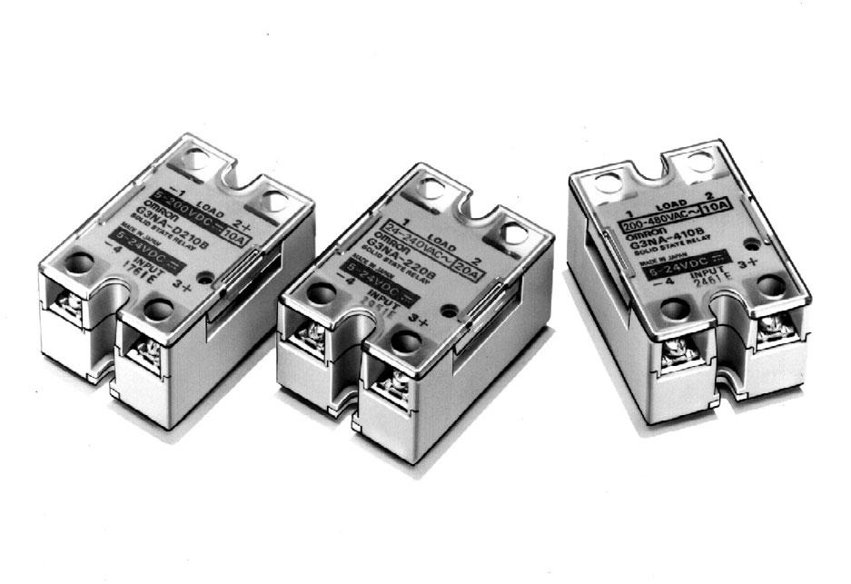 Solid State Relays G3NA The reliable choice for Hockey-puck-style Solid State Relays. Available in a Wide Range of Currents.