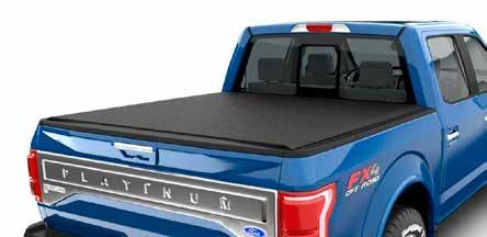 9ft 579601 2017 Ford Super Duty 8ft RETRAXONE Roll-up Tonneau Cover Made of polycarbonate Low profile design Opens and closes easily with one hand Key lockable in any