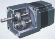 characteristics of the high output motors. There are two types of gearheads for Oriental Motor s brushless motors.