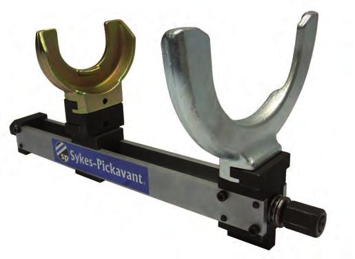 COIL SPRING COMPRESSION Heavy Duty Coil Spring Compressor 08390000 Unique Sykes-Pickavant design of vice-mounted Coil Spring Compressor Features double-ended hex drive (2 x 24mm hex)