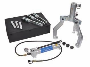 Options range from basic Hydraulic Pullers kits, to which a variety of add-on packages can be added, to comprehensive kits containing a full selection of pulling,