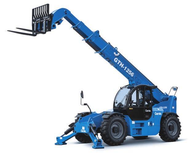 Reaching New Heights Strengthening the high-reach telehandler family with the design features of the popular Genie GTH -1544, the higher reach