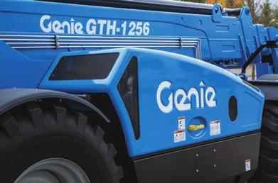 Plus the Genie Quick-Attach system, giving operators the flexibility to quickly change attachments.