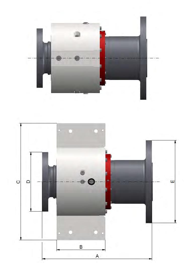 Type Thrust bearing THRUST BEARING Dimensions Max Thrust load A [mm] B