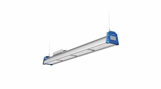 Industrial Linear High Bays Where W e Innovative v a e Design Project: 240W Type: Catalog#: Features & Benefits 400W Dimmable Hi-Efficiency Integral Driver HI-LUMEN SMD 3030 chipset / 50,000+ hour