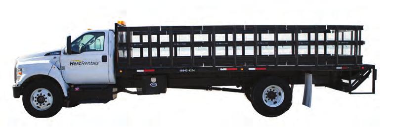 STAKE BODY TRUCKS 12 FOOT BED CAB