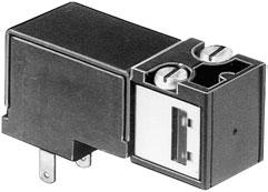 For mounting on subbase or footprint in accordance with CNOMO recommendation E 06620N Part numbers (and voltages) Voltage max.