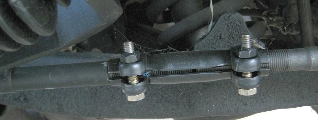 Flaming River Rack and Pinion Cradle Installation 3) Install the OEM adjuster