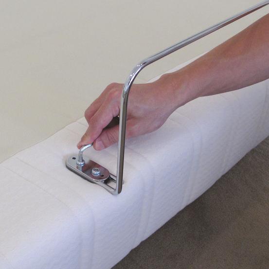 NOTE: If the power base is to be set up without a headboard, simply install a mattress on the frame. If a headboard is to be installed, please follow headboard installation instruction.