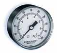 NPT (M) Maximum pressure ranges: 60 to 160 psi (4.