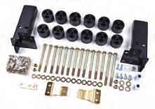 This spacer kit is easy to install and no strut compress disassembly of the strut is required.