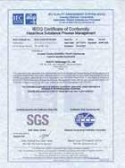 Certification ISO 14001: