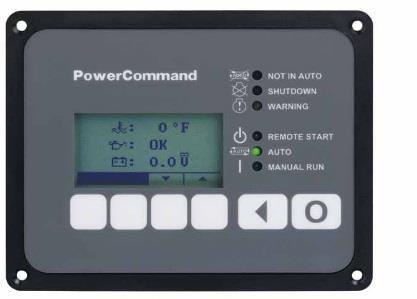PowerCommand Human Machine Interface HMI211 Mechanical drawing Description This control system includes an intuitive operator interface panel that allows for complete genset control as well as system