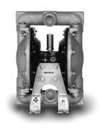 Gemini 1" Diaphragm 1:1 Pumps Pump #818820 (Alum), #818822 (SS), #818840 (Polypro) 12-1/2" (318 mm) 8" (203 mm) 6-1/4" C/L (159) 7-5/16" (186) 1" Wall Mount Package Torque 120-140 in. lbs.