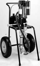 Infinity Two-Ball Pump Packages Cart Mounted Cart Mount Package Includes Pump Cart Muffler Air Filter/Regulator Stainless Steel Material Filter Manual Fluid Pressure Relief Valve Pneumatic Shut Off