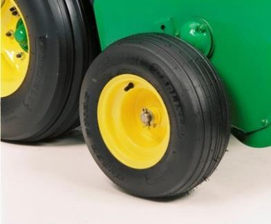 BE22172 Pickup Gauge Wheel 328, 338 and 348 The adjustable gauge wheel enables the pickup to follow ground contours more