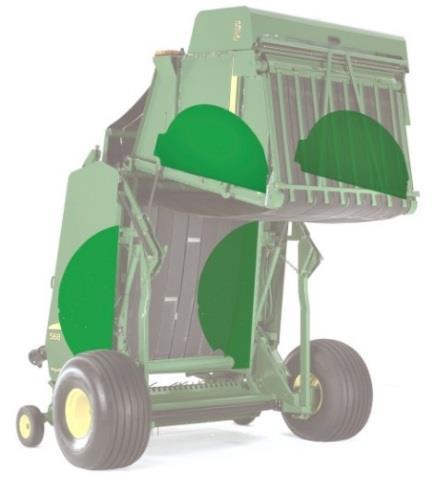 pickup lift makes raising the pickup for transport and clearing field obstructions easy.