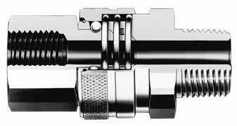 Quick-Connects QC, Q, QM, and QTM 9 ull low Quick-Connects Q eatures Compact coupling offers full flow without orifice restrictions. O-ring is easily replaced without disassembling body.