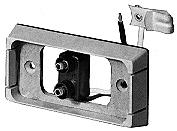 TL15729 - License Mount Model 15 Branch Deflector Mount Kit This branch deflector mount has permanently fixed hot and ground contacts. Adaptor Mount Kit Kit Part No.