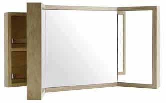 0065 BATHROOM CABINET (TRYPTIQUE) W31 1/2" x D2