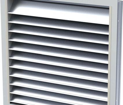 Feature: Series HPL80 ultra high performance weather louvres Should high performance rain rejection be required for your application, the new HPL80 may be more suitable than a Series WL standard