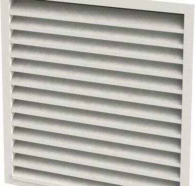 Series WL Series WL standard weather louvres are the standard weather louvre used in countless installations throughout the world.
