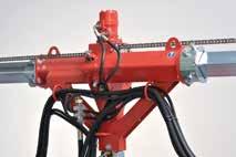 Hydraulic cutting-height adjustment, 40 cm Lift