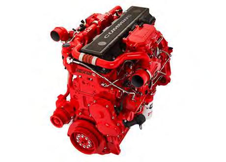 engine with a high power-to-weight ratio.