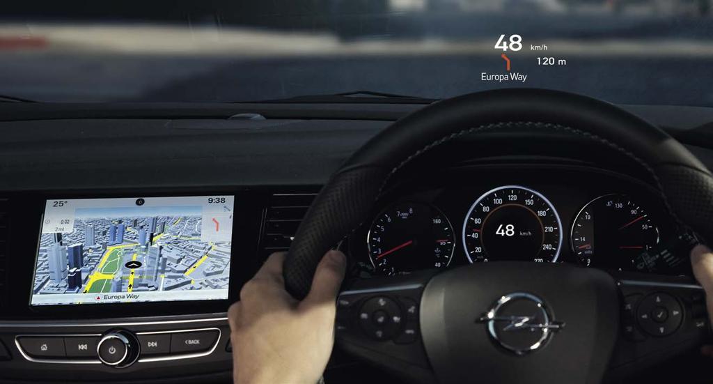 HEAD-UP DISPLAY AND AUTOMATIC FORWARD CONTROL. The autonomous generation of driver assistants 1 is here.