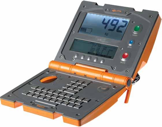 42 Weighing, Data Collectors & Platforms W610 v2 ALL THE WEIGH SCALE INDICATOR W210 FEATURES PLUS: G01605 Second LCD screen for data display and statistics View weight gain, graphical displays and